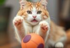 How much playtime does a cat need daily?